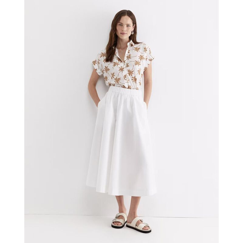 Sportscraft Palm SS Lily Voile Shirt image number 3